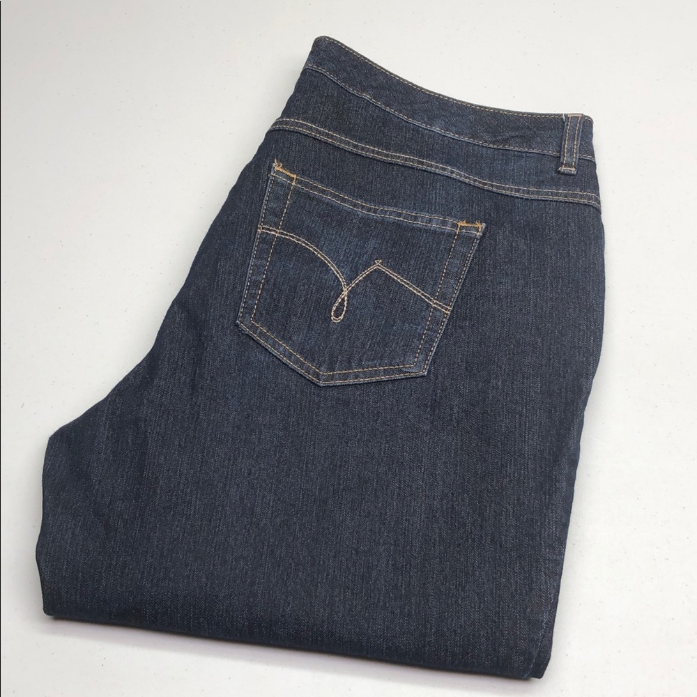 LIKE NEW JUST MY SIZE STRETCH CLASSIC DENIM JEANS 16Wx28 ⭐️